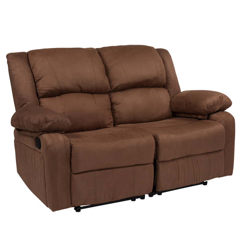 Causeuse Arland avec deux fauteuils inclinables intégrés
