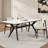 Contemporary Ash Wood Dining Set with Chairs
