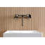 Robinet de salle de bain mural 2 trous Kingston Brass Essex-99099792