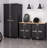 TRINITY PRO Series 4-Piece 18-Gauge Steel Garage Storage System in Black