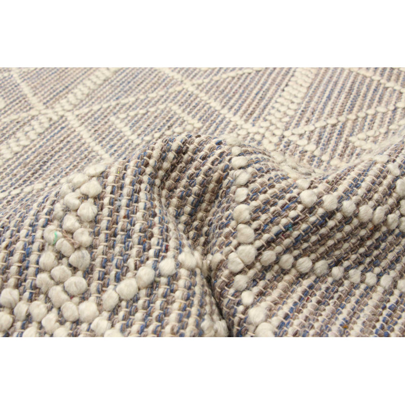 Derean Performance Hand Braided Wool Rug