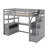 Loft Bed With Desk And Shelves-818878291-818878290