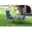 Stembridge Rectangular Metal Folding Outdoor Camping Table , 111cm cm W 72cm cm D