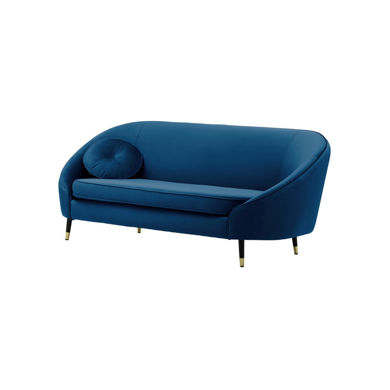 Glencoe Sofa, Dark Blue, 86cm H x 242cm W x 95cm D, 3