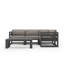 Avion 5 Piece Sectional Set - Black-1426329049-1414264034