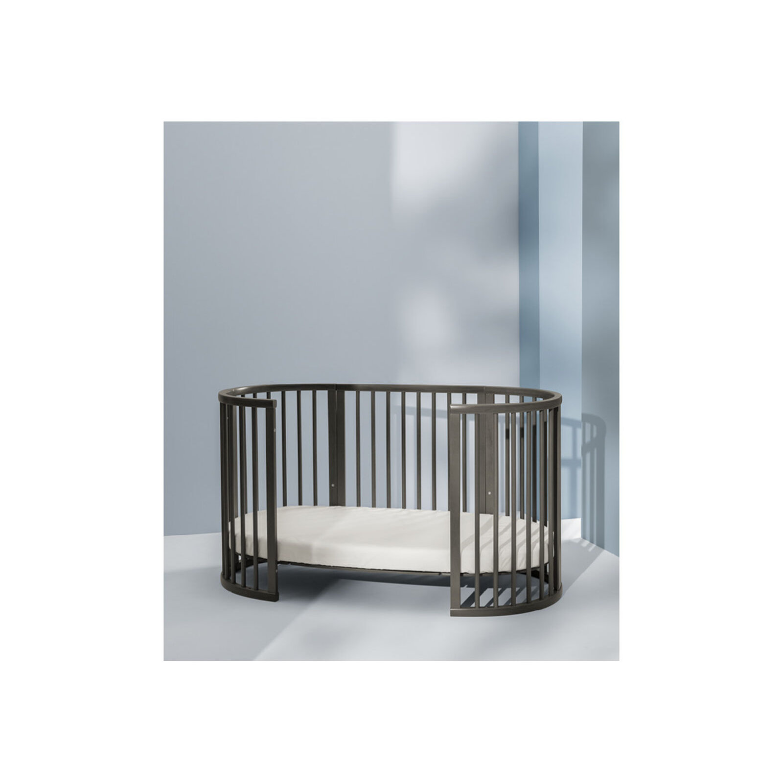 Crib Side Rails, Hazy Gray