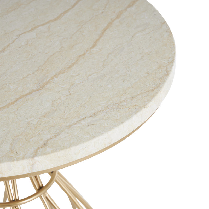 Table d'appoint Cole and Grey, 21.5" H x 15.75" W x 15.75" D