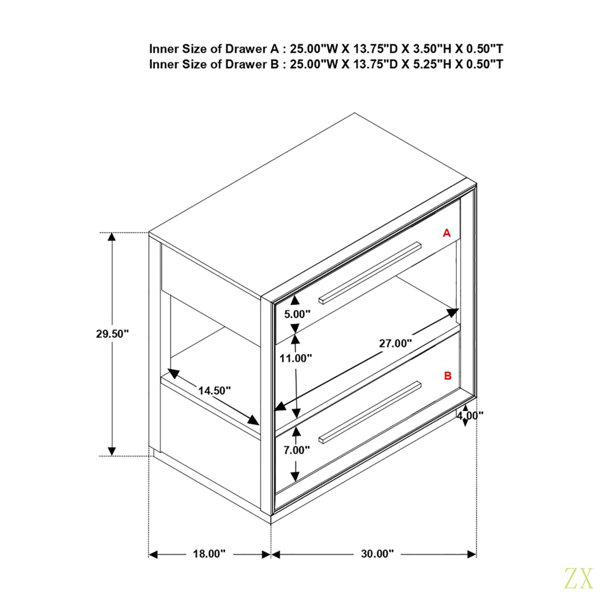 Dimensions du produit
