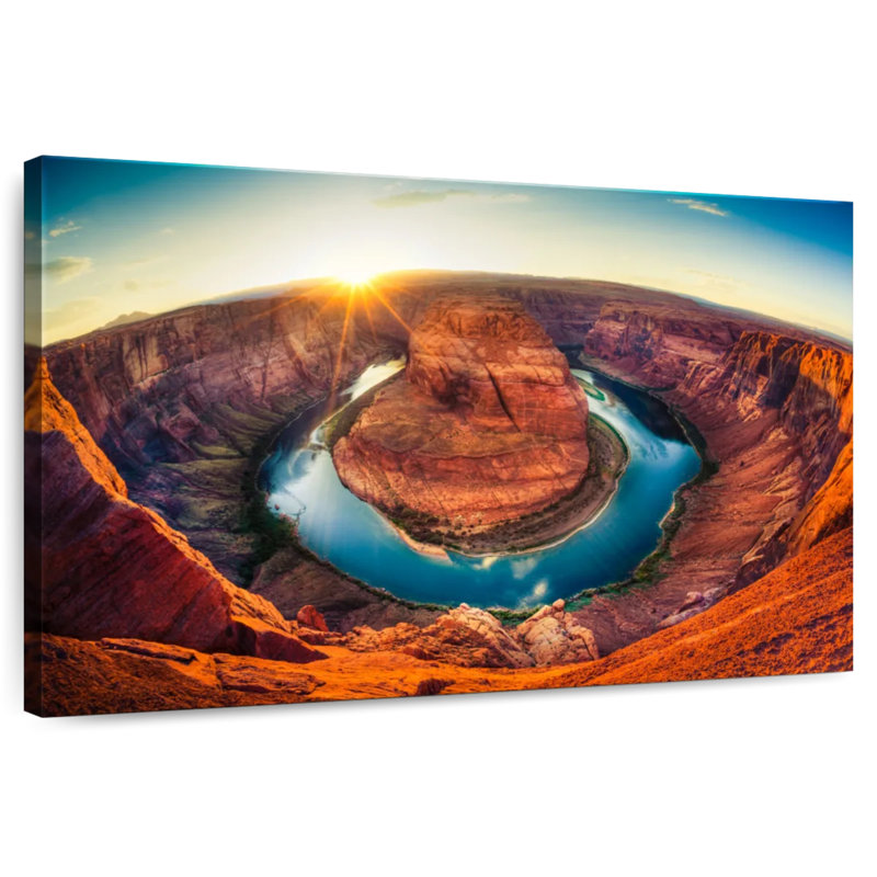 Paysage d'Alvord Glen Canyon, H 34 po x l 51 po