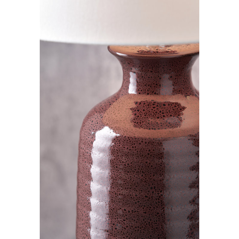 Ceramic Table Lamp, Green