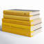 Modern Saffron Book Stack, S/5
