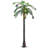 7' Artificial Lighted Palm Tree With 5 Coconuts, 280 Color Changing LED Light