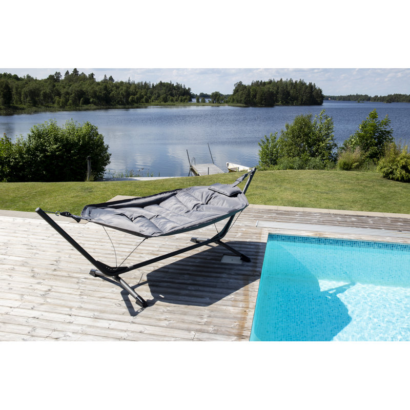 Steinar Camping Hammock with Stand, Black