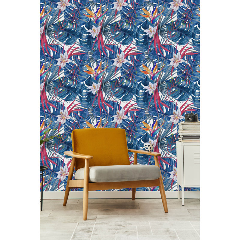 Panneau de papier peint Espinal, Vinyle, L 10,4 po x L 25 po