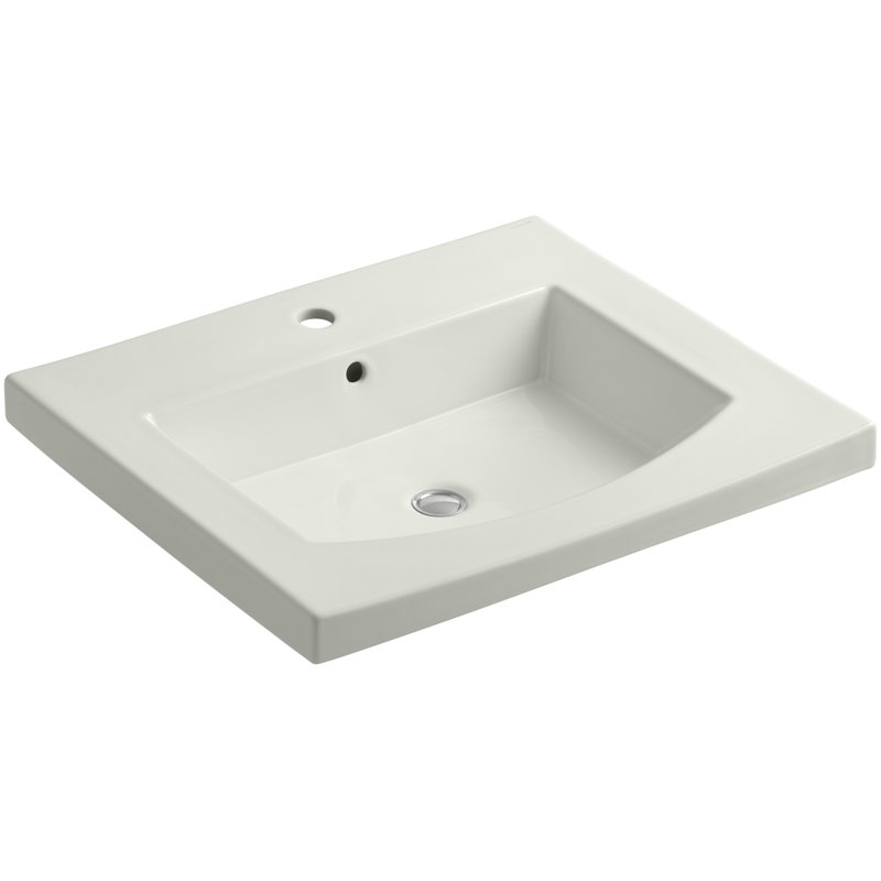 Plateau de meuble-lavabo simple 25,25 po Persuade, Dune