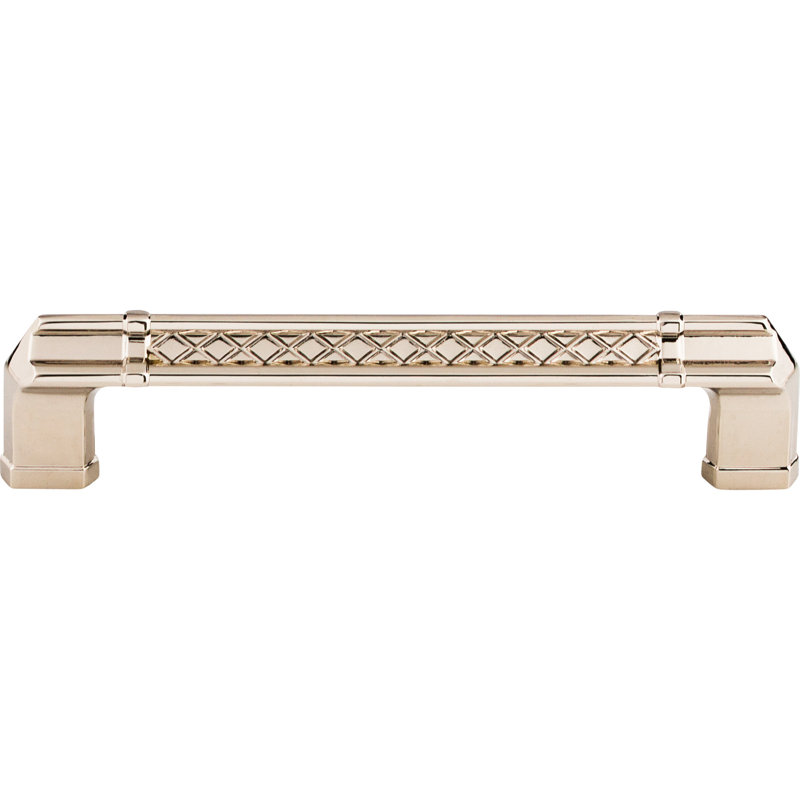 Tower Bridge Bar pull, Polished Nickel, 5" Center to Center