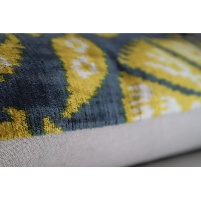 Velvet Lumbar Pillow Cover & Insert