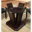Bardia Round Glass Top Dining Table-105919202