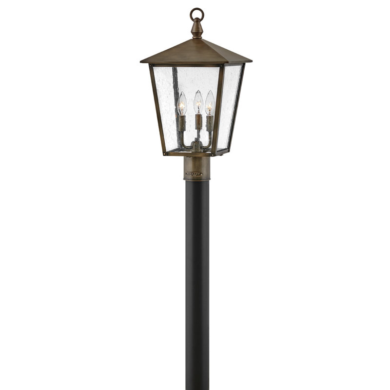 Huntersfield 20.75" H Hardwired Lantern Head, Burnished Bronze