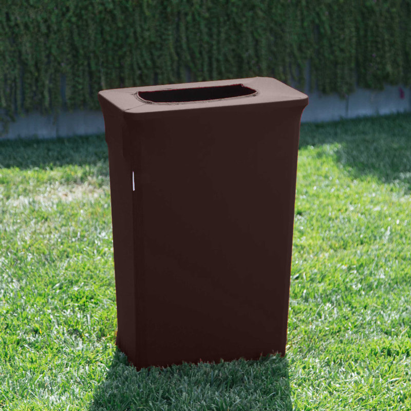 Housse extensible pour poubelle mince 23 gallons Jim Spandex, Brun