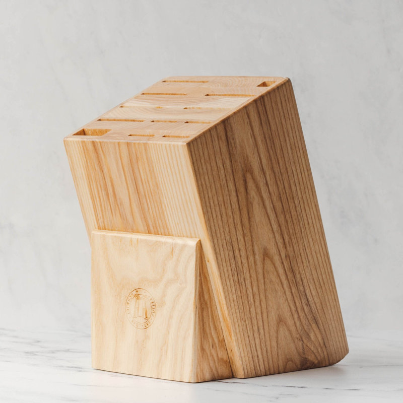 Schmidt Brothers™ Cutlery Natural Hometown Knife Block