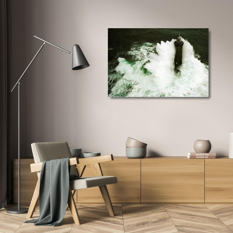 Le Phare De Kereon, 16" H x 24" W