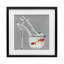 «Sparkle Fish Fashion Goldfish», reproduction encadrée sous verre, conception de Sasha-535757053-535757052