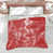 Rouge foncé / rose moyen