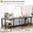 65"/58 "TV Stand for Television 75"/65", Entertainment Center Table with Adjustable Legs, TV Stand with Open Shelves & Doors-481355087-481355084