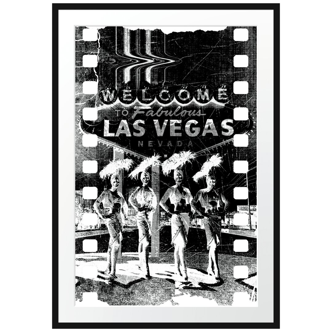 Gerahmtes Poster Fabulous Vegas