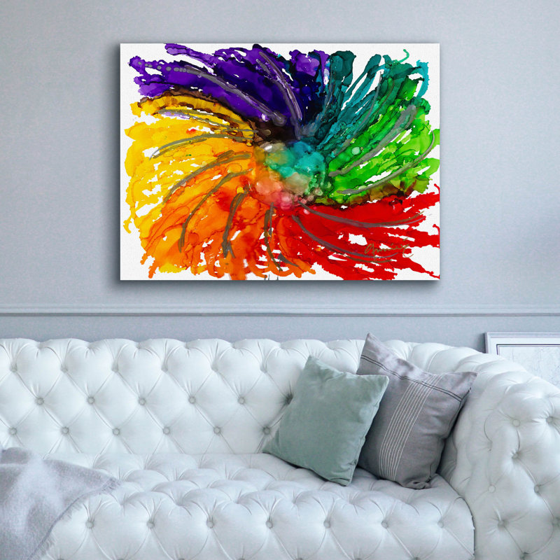 «Earth Light» par Lovitude, art mural sur toile, 26 po x 18 po, H 40 po x l 54 po x P 1,5 po