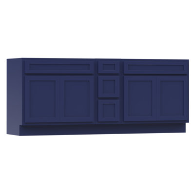 90'' Double Bathroom Vanity Base Only