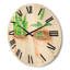 Horloge murale Sansevieria and Ficus-63902764