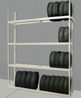 Rivetwell Shelving 60 " W Shelving Unit, 60"W x 21"D x 192"H