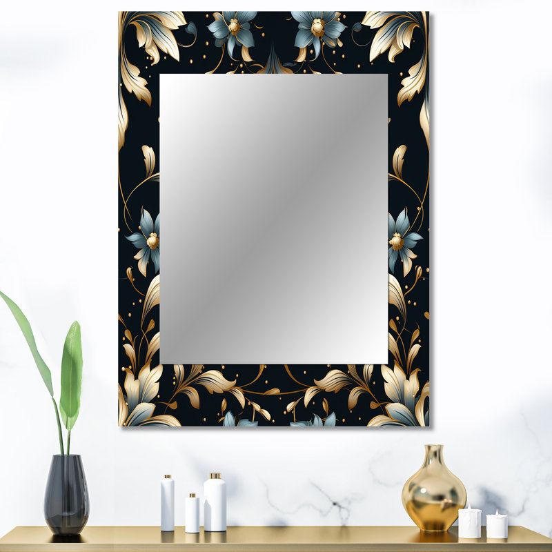 Motif floral de luxe Kerith, 40 po x 30 po