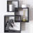Extense Interlocking 3 Piece Square Floating Wall Shelf-81841247