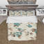 Beige Bird Wings III - ensemble de housse de couette traditionnel - microfibre de polyester-38758174