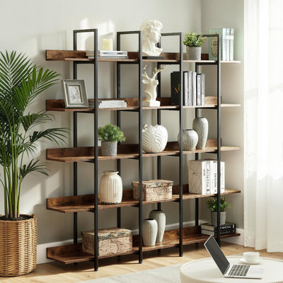 Bibliothèque de bureau à 5 niveaux