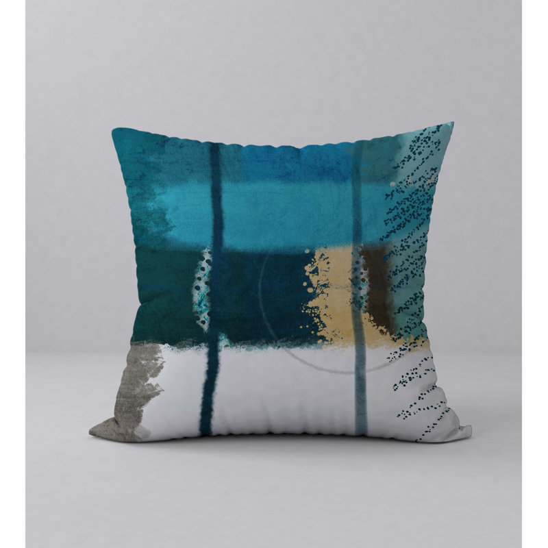 Housse de coussin décorative carrée exquis, 20 po x 20 po
