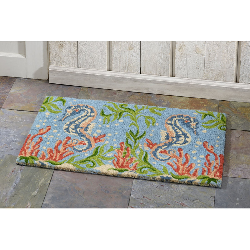 Seahorse Outdoor Doormat