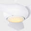 Visual Comfort Fan Topan Smart 52 LED Indoor Ceiling Fan with Threaded Downrod, Matte White ABS blades and Handheld Remote-976652458