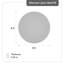 Sous-tapis antidérapant Wheatley (0,2 po)-38025146