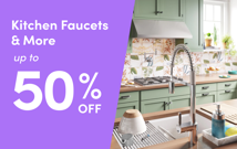 Deals on Kitchen Faucets & More