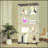 Versatile Two-Door Glass Display Cabinet with Multiple Features