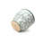 11.4'' Dia Green and White Round Planter Pot, Large Ceramic Pot with Drainage-980604194