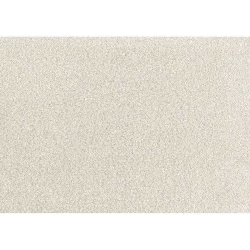 Fauteuil d'appoint contemporain rembourré beige Boucle, Beige