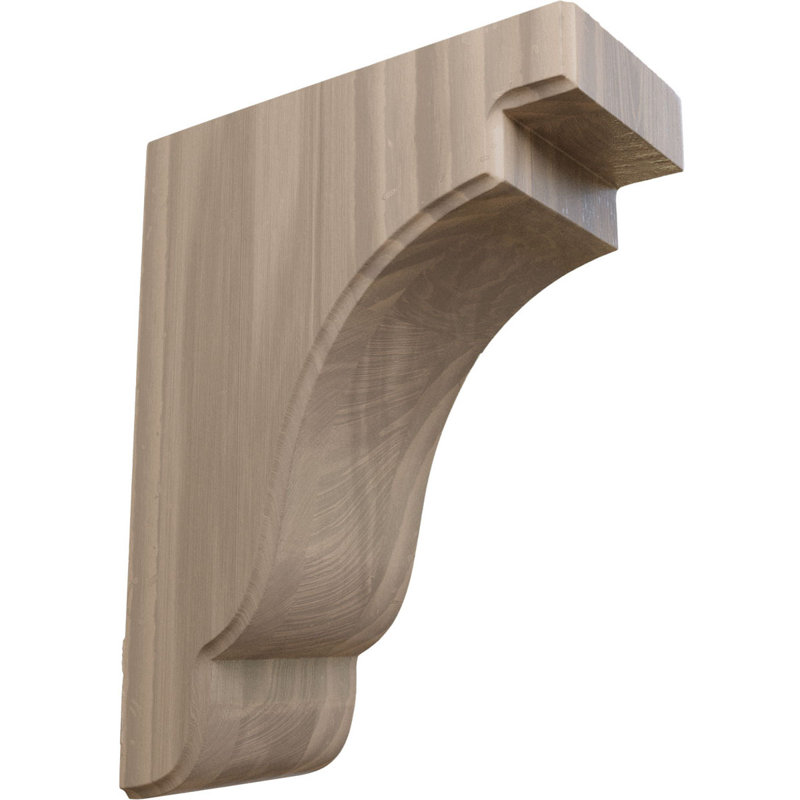 Support Bedford, Noyer, 3,5 po X P 7,25 po X P 9,5 po H
