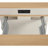 59.5"Kitchen Island with Extendable Dining Table