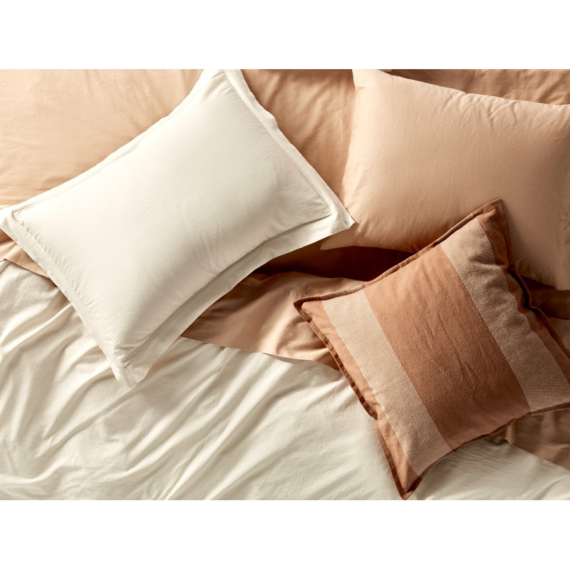 Organic Relaxed Sateen Sham, Undyed, Standard
