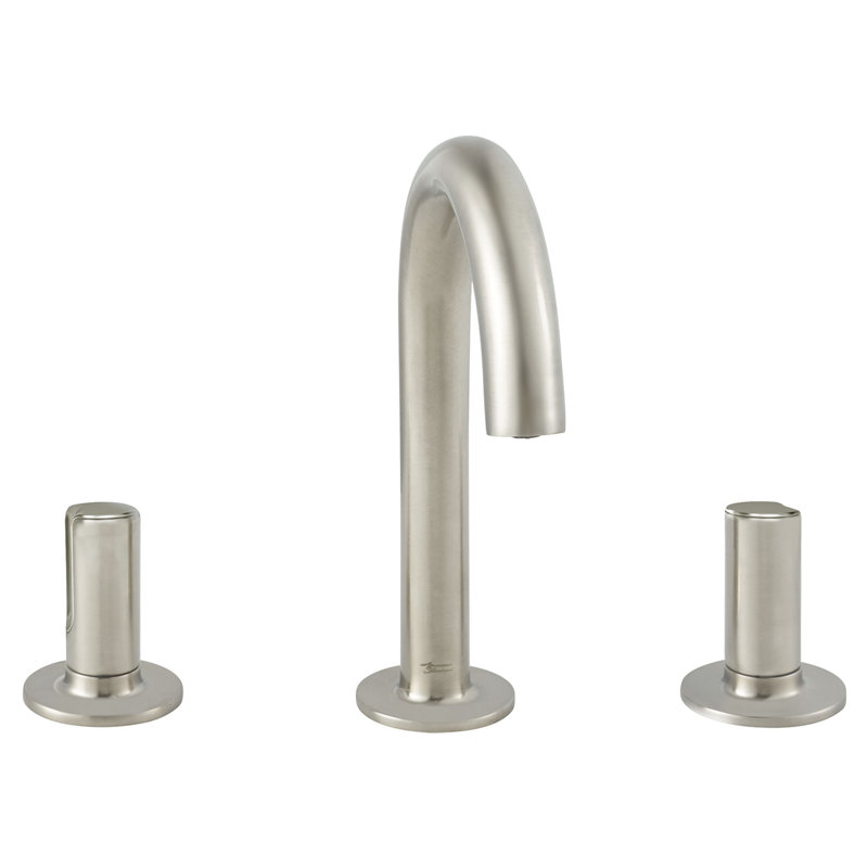 Studio S Widespread 2-handle Bathroom Faucet with Drain Assembly, Brushed Nickel, Knob Handle